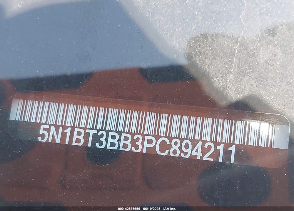 2023 NISSAN ROGUE VIN: 5N1BT3BB3PC894211