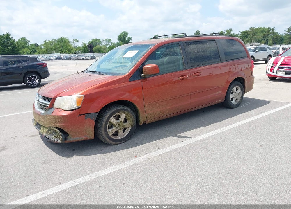 2012 DODGE GRAND CARAVAN SXT VIN: 2C4RDGCG8CR206142