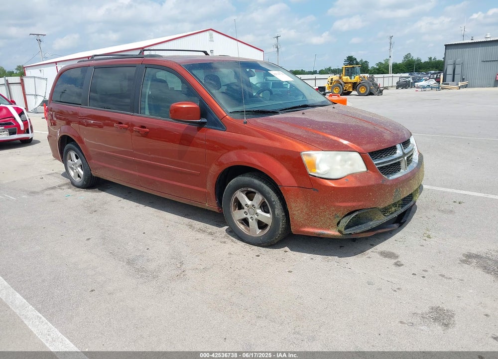2012 DODGE GRAND CARAVAN SXT VIN: 2C4RDGCG8CR206142