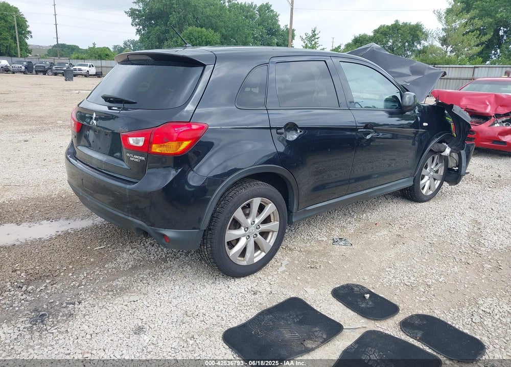 2014 MITSUBISHI OUTLANDER SPORT VIN: 4A4AP3AUXEE015885