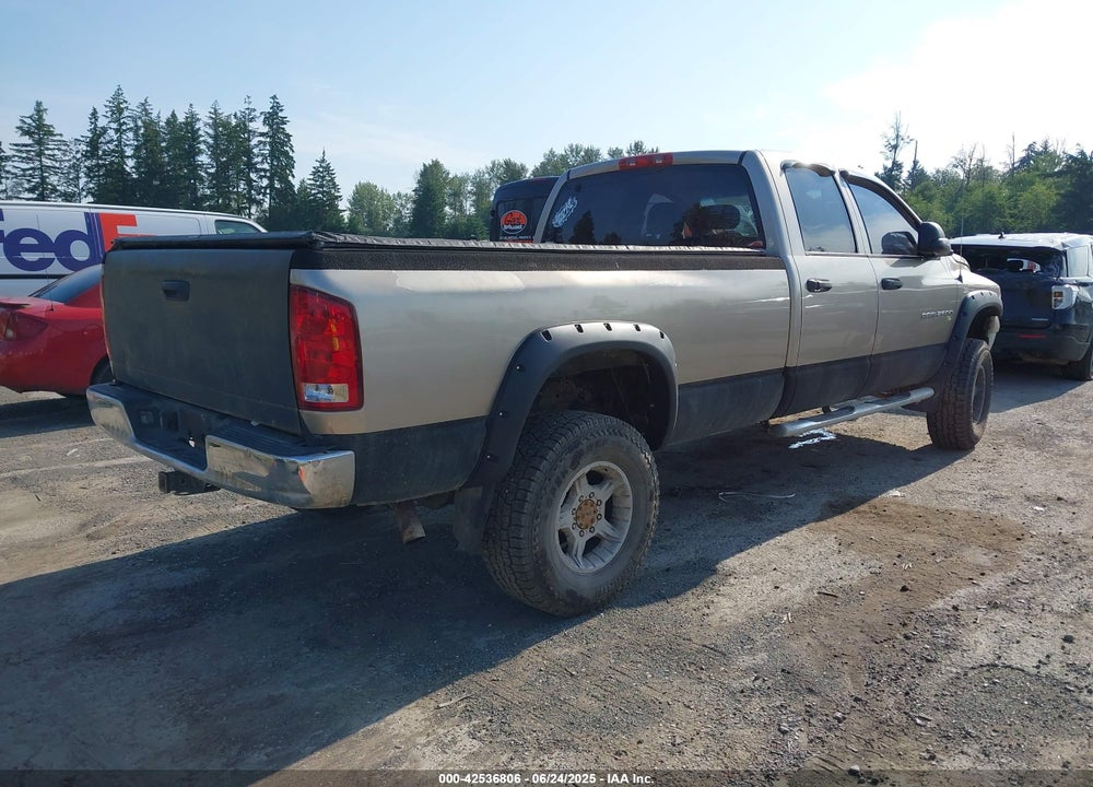 2004 DODGE RAM 2500 SLT/LARAMIE VIN: 1D7KU28D54J141331