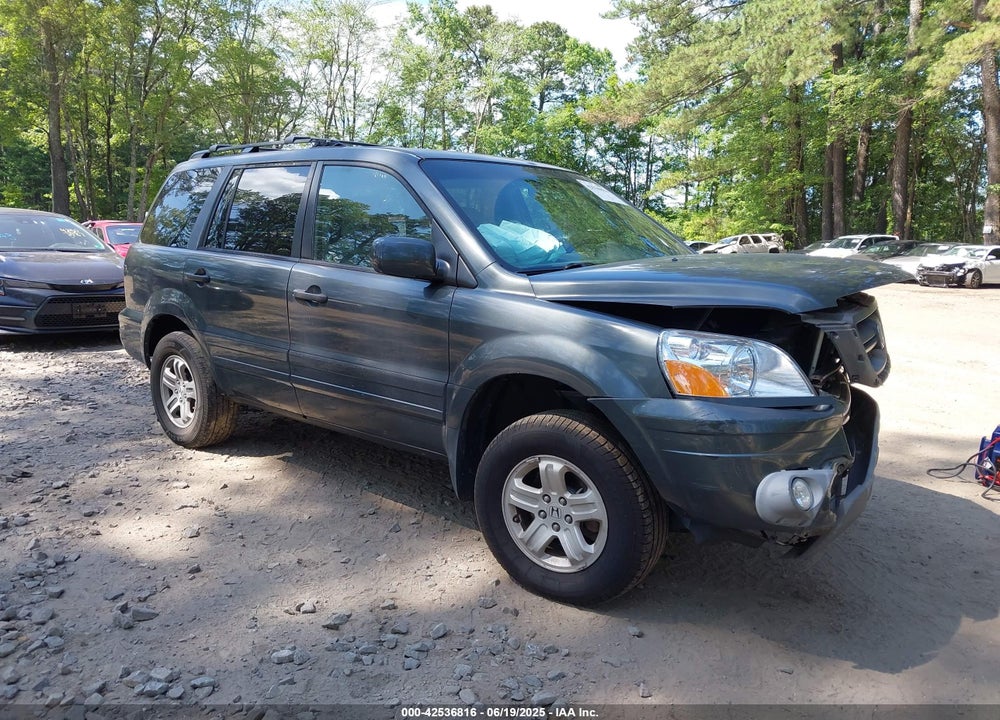 2004 HONDA PILOT EX-L VIN: 2HKYF18594H583118