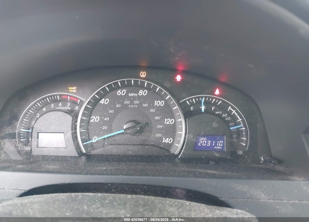 2012 TOYOTA CAMRY VIN: 4T1BF1FKXCU010128