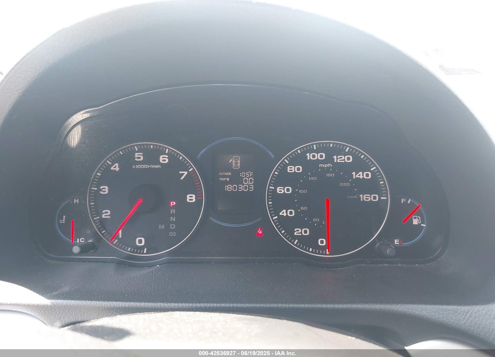 2004 ACURA TSX VIN: JH4CL968X4C010642