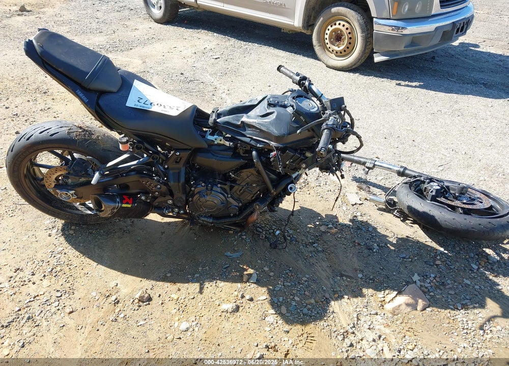 2022 YAMAHA MT07 VIN: JYARM32E5NA004483