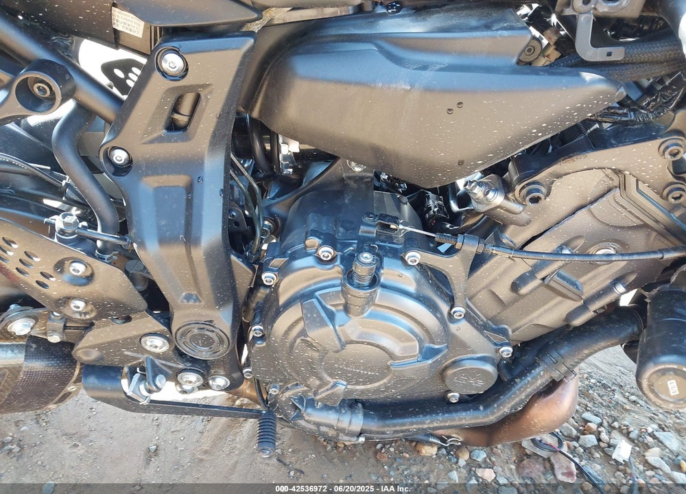 2022 YAMAHA MT07 VIN: JYARM32E5NA004483