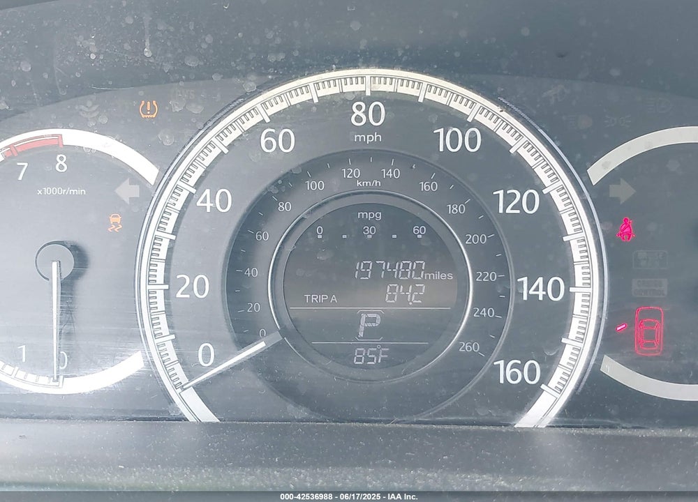2014 HONDA ACCORD VIN: 1HGCR2F36EA270112
