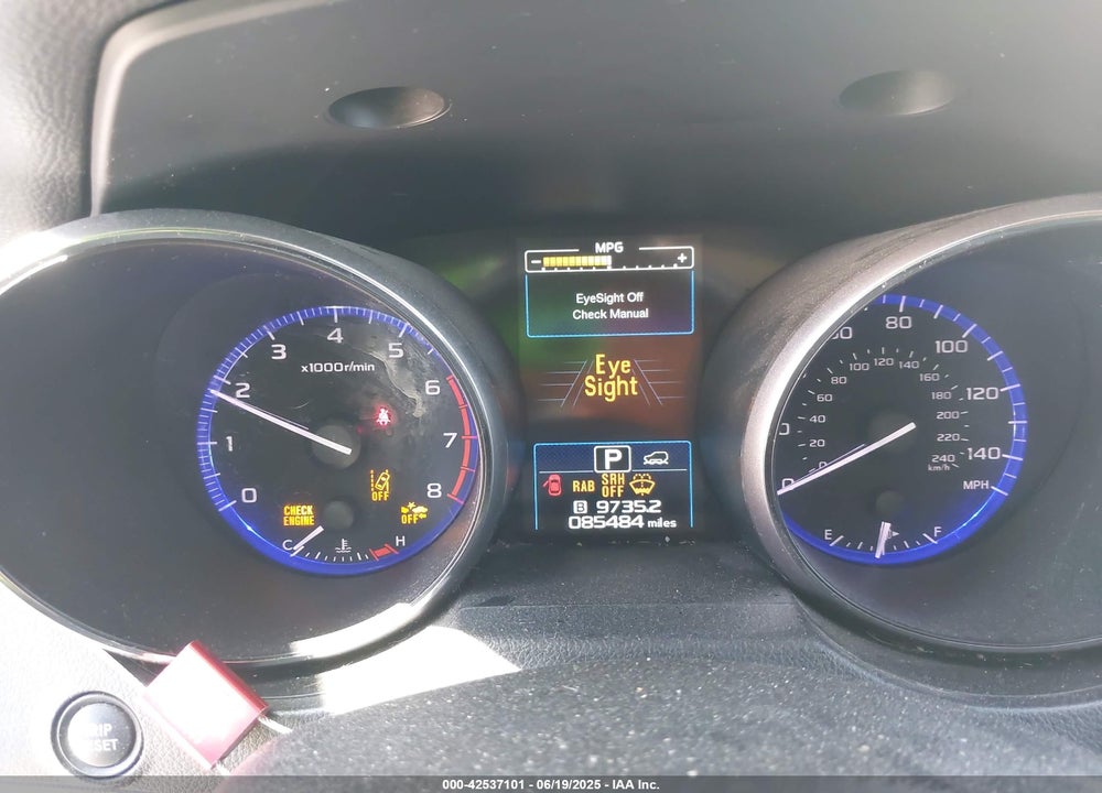 2018 SUBARU OUTBACK 2.5I TOURING VIN: 4S4BSATC5J3302975