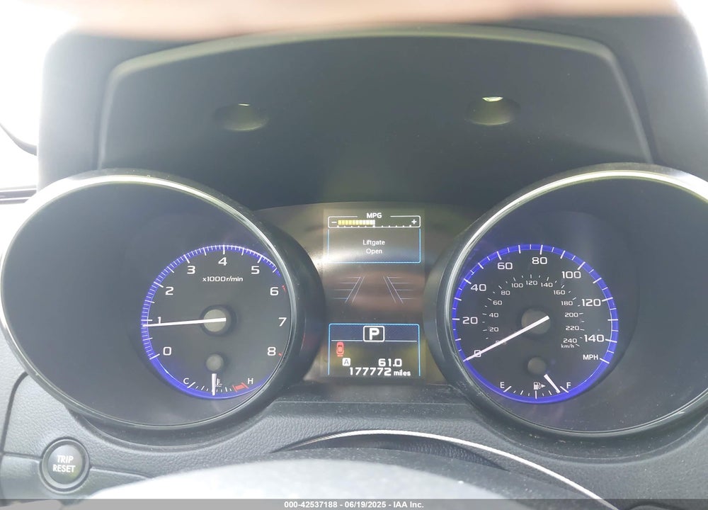 2016 SUBARU OUTBACK VIN: 4S4BSAFC7G3338347