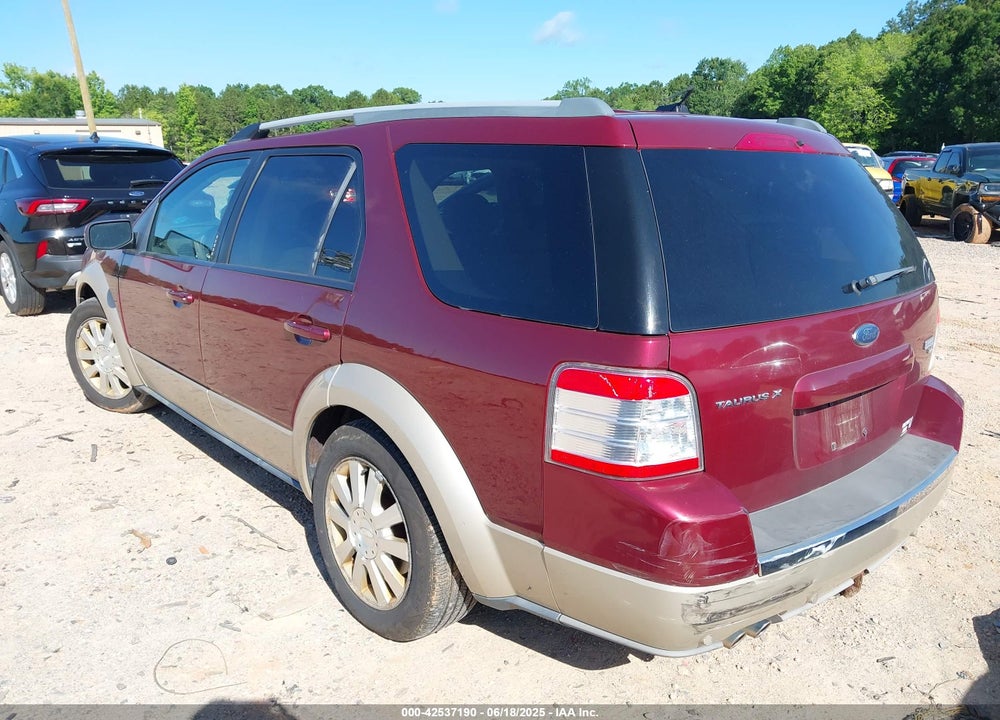 2008 FORD TAURUS X EDDIE BAUER VIN: 1FMDK08W78GA30664