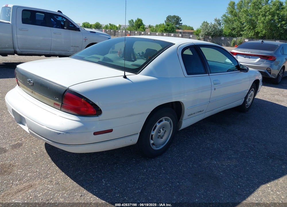 1999 CHEVROLET MONTE CARLO LS VIN: 2G1WW12M2X9285873
