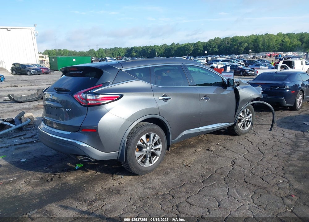 2018 NISSAN MURANO VIN: 5N1AZ2MGXJN202437