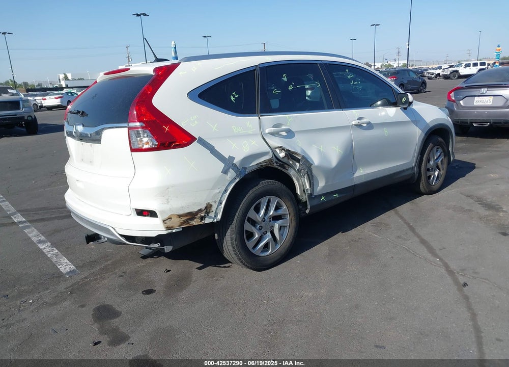 2016 HONDA CR-V EX-L VIN: 5J6RM3H70GL000372