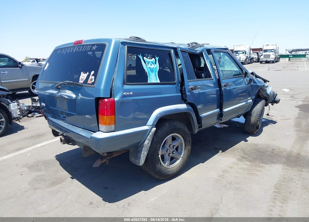 1999 JEEP CHEROKEE CLASSIC/SPORT VIN: 1J4FF68S7XL503819