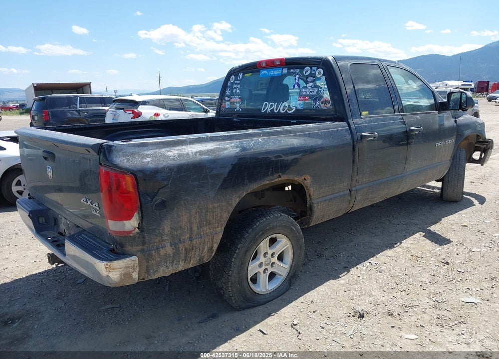 2006 DODGE RAM 1500 SLT/TRX4 OFF ROAD/SPORT VIN: 1D7HU18N86S548473
