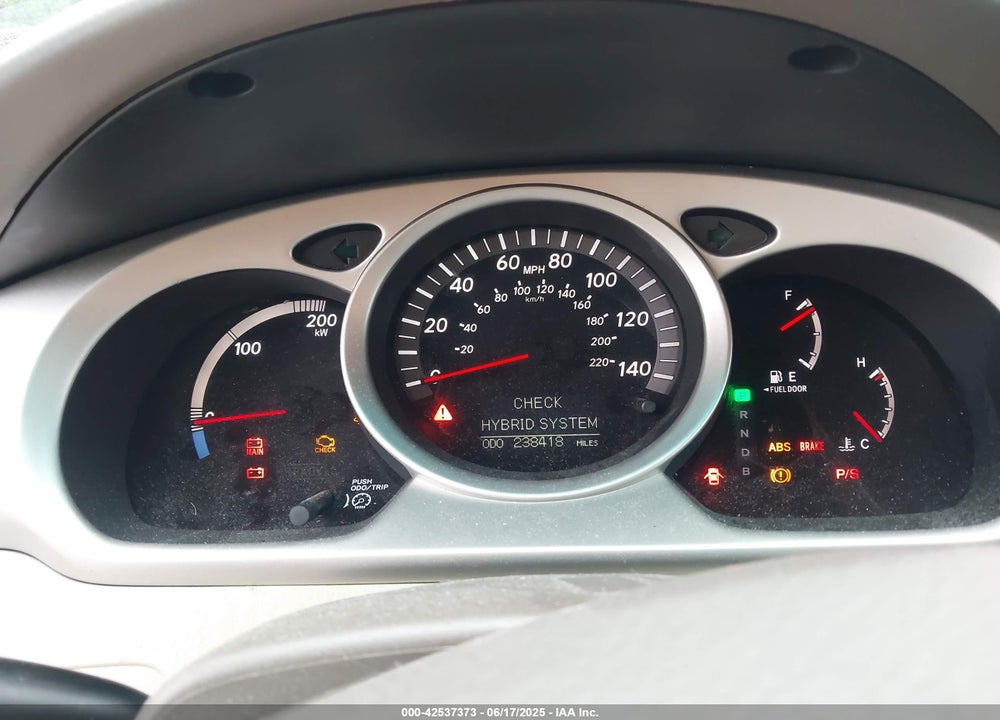 2006 TOYOTA HIGHLANDER HYBRID LIMITED V6 VIN: JTEEW21A760026963