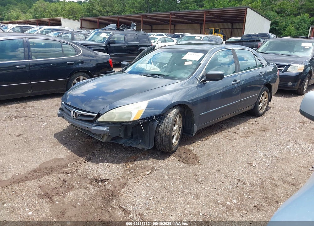 2007 HONDA ACCORD 2.4 EX VIN: 1HGCM56877A208121