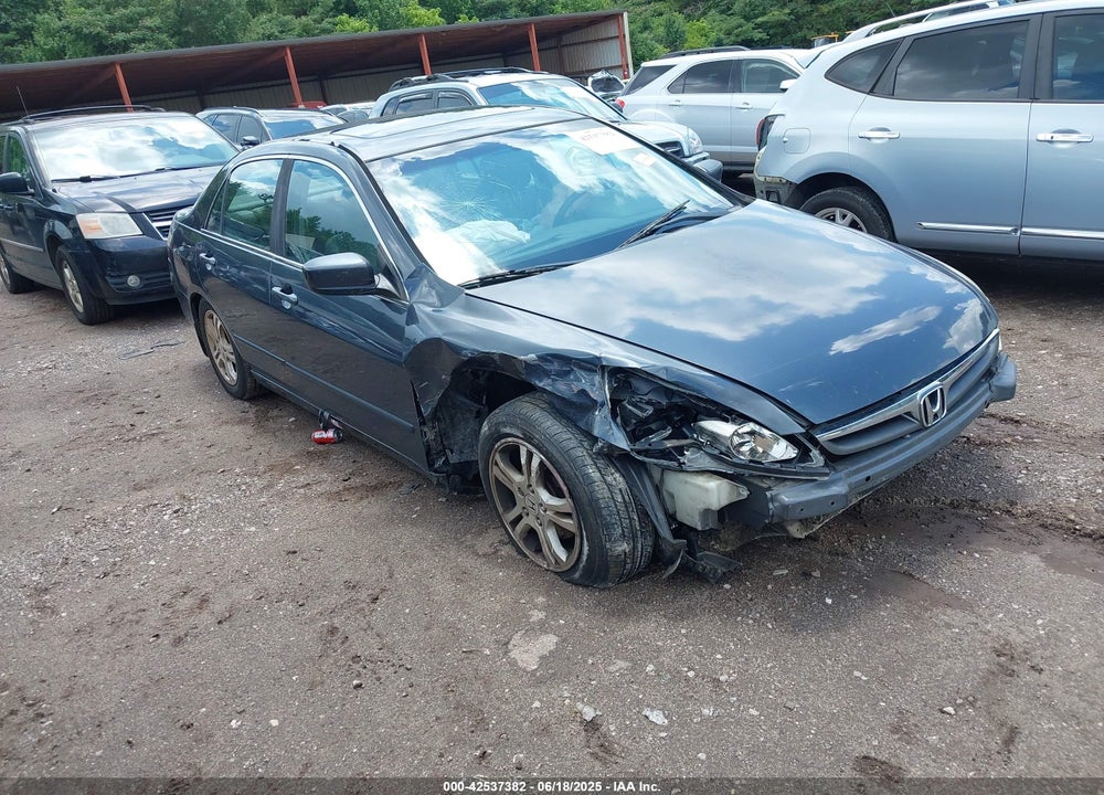 2007 HONDA ACCORD 2.4 EX VIN: 1HGCM56877A208121