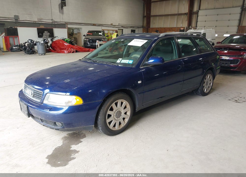 2000 AUDI A4 2.8 AVANT VIN: WAUKH28D1YA094297