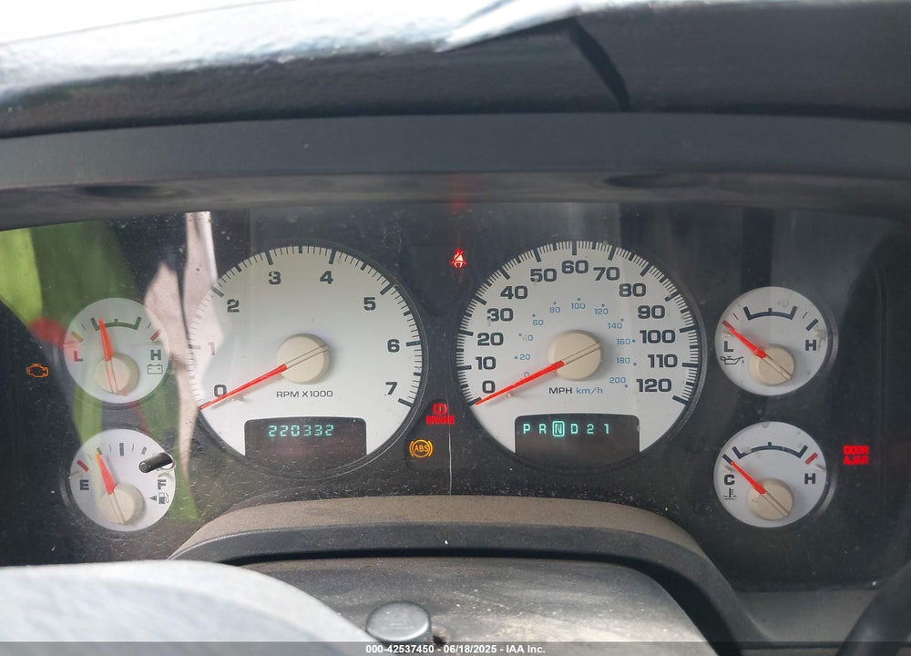 2003 DODGE RAM 1500 SLT/LARAMIE/ST VIN: 1D7HU18N73J524330