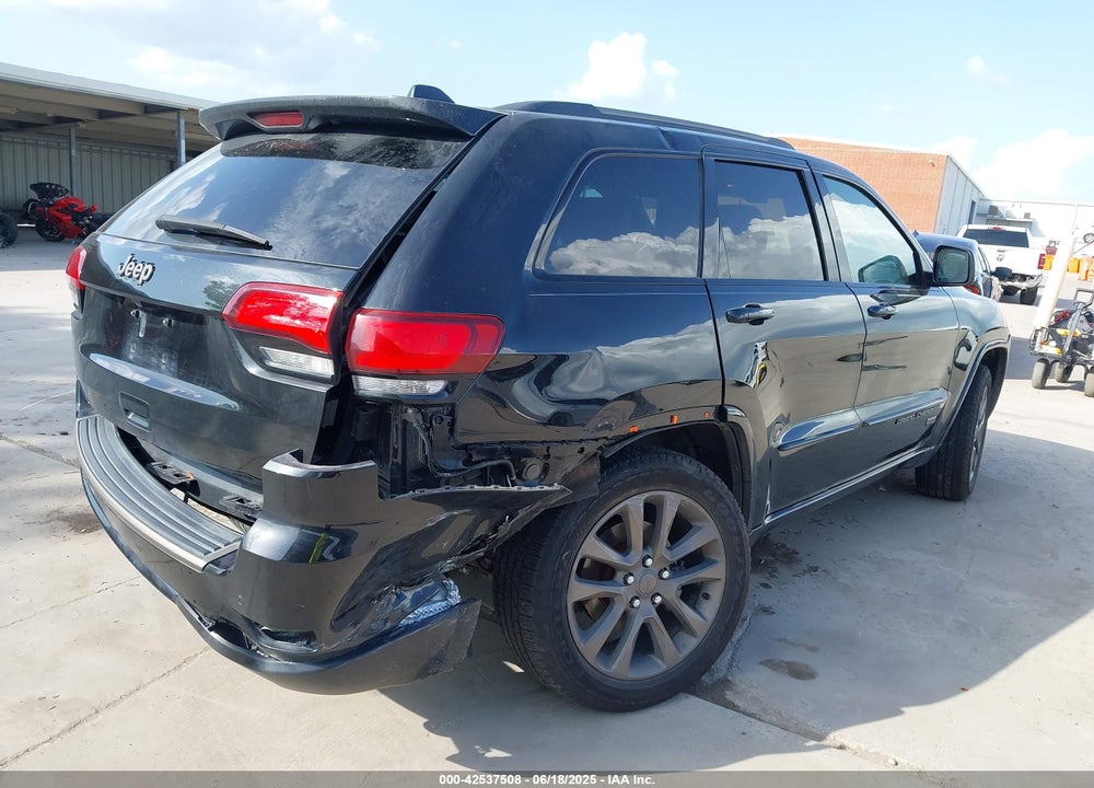 2016 JEEP GRAND CHEROKEE VIN: 1C4RJEBGXGC481086