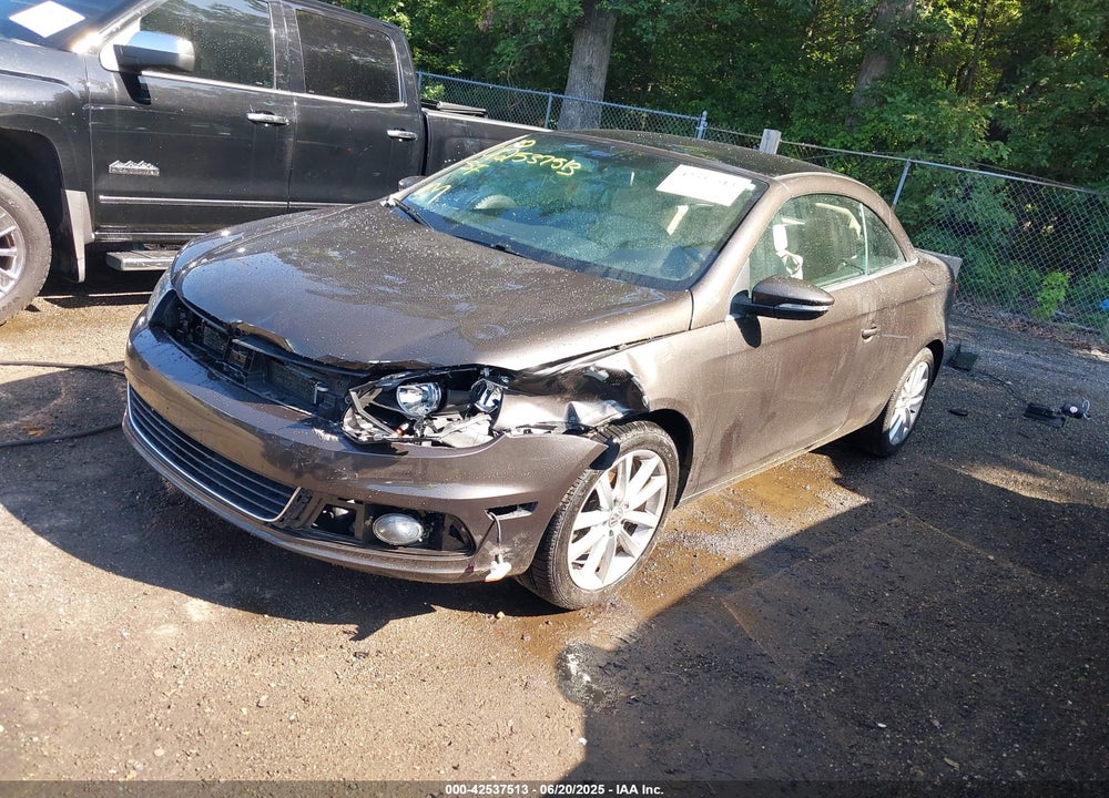 2012 VOLKSWAGEN EOS VIN: WVWBW7AH9CV004592