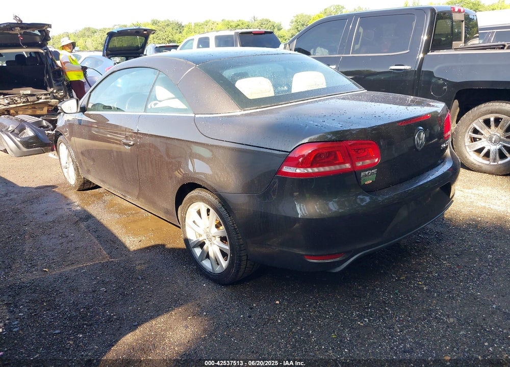 2012 VOLKSWAGEN EOS VIN: WVWBW7AH9CV004592