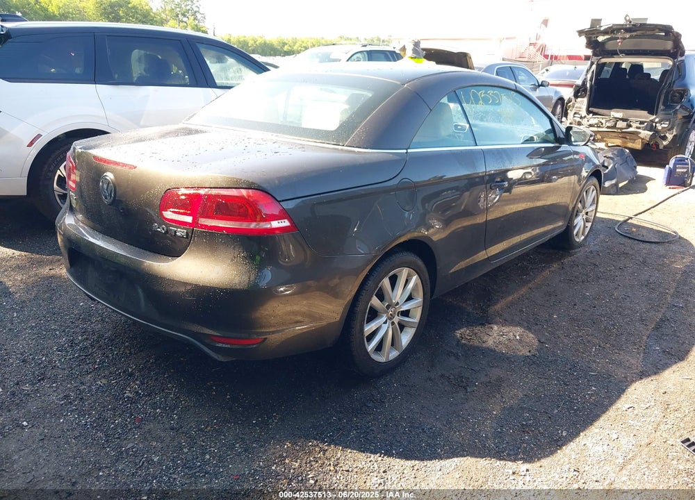2012 VOLKSWAGEN EOS VIN: WVWBW7AH9CV004592