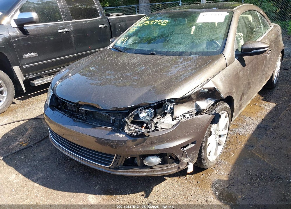 2012 VOLKSWAGEN EOS VIN: WVWBW7AH9CV004592