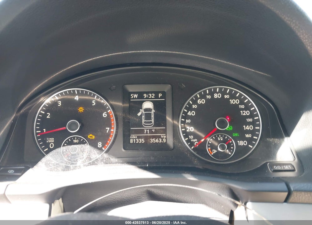 2012 VOLKSWAGEN EOS VIN: WVWBW7AH9CV004592
