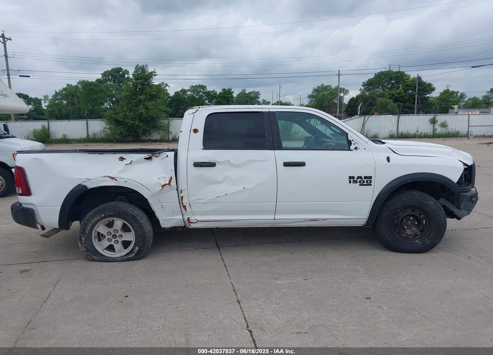 2024 RAM 1500 CLASSIC WARLOCK 4X4 5'7 BOX VIN: 1C6RR7LG1RS157592