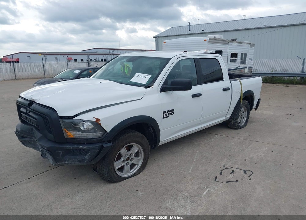 2024 RAM 1500 CLASSIC WARLOCK 4X4 5'7 BOX VIN: 1C6RR7LG1RS157592