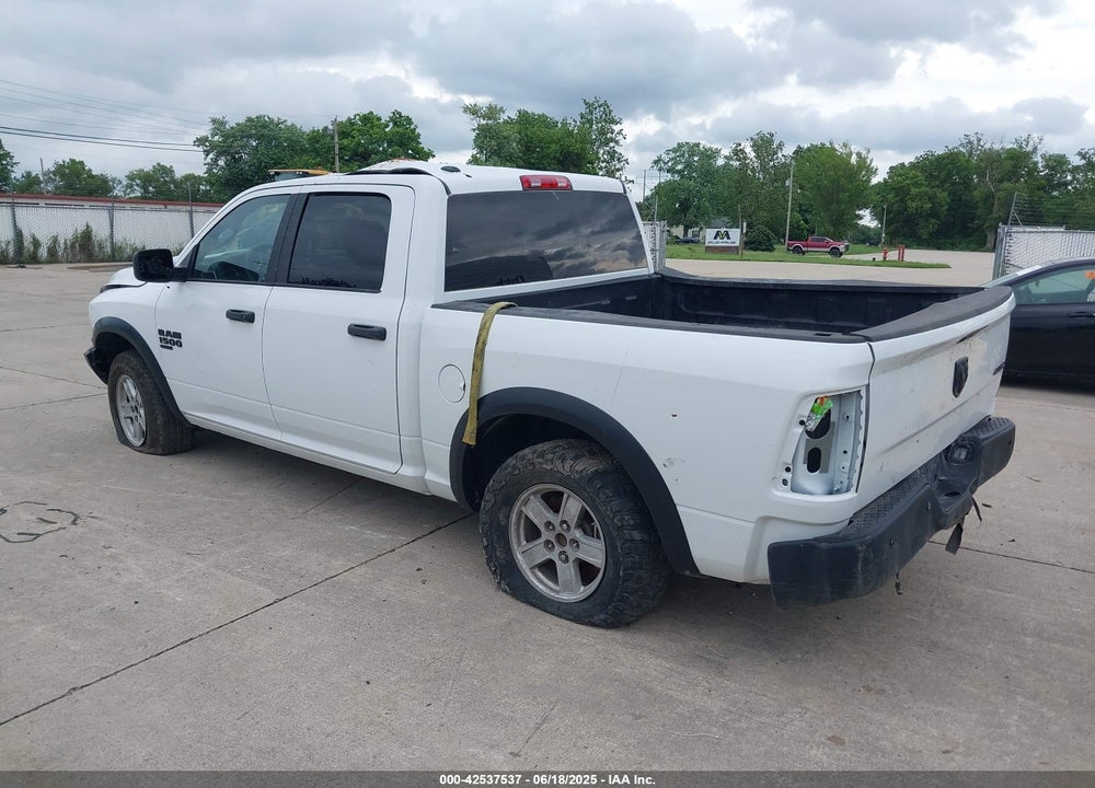 2024 RAM 1500 CLASSIC WARLOCK 4X4 5'7 BOX VIN: 1C6RR7LG1RS157592