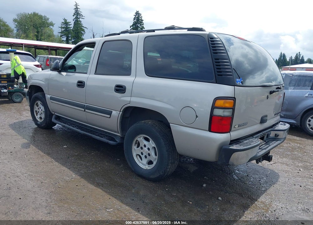 2005 CHEVROLET TAHOE LS VIN: 1GNEK13V45R138468