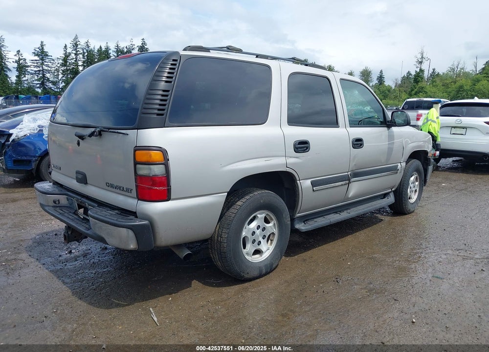2005 CHEVROLET TAHOE LS VIN: 1GNEK13V45R138468