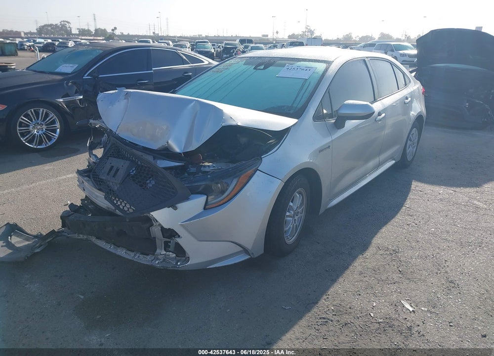 2020 TOYOTA COROLLA VIN: JTDEBRBE2LJ004529