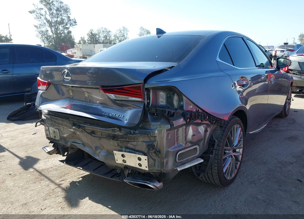 2017 LEXUS IS 200T VIN: JTHBA1D22H5058048