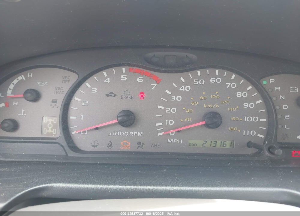 2003 TOYOTA SEQUOIA SR5 V8 VIN: 5TDBT44A93S186004