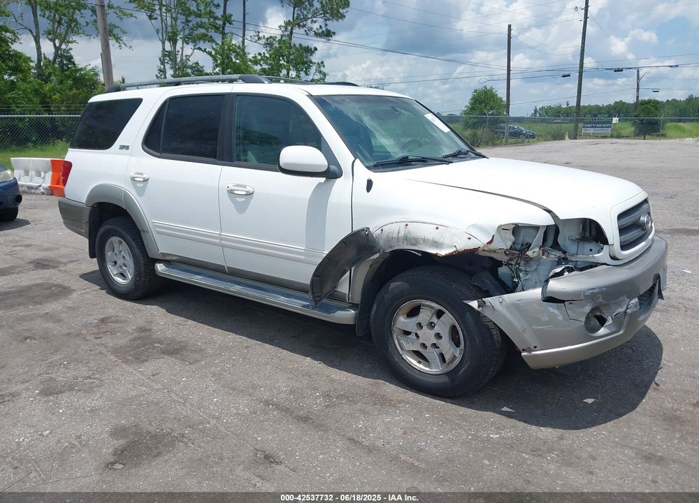 2003 TOYOTA SEQUOIA SR5 V8 VIN: 5TDBT44A93S186004