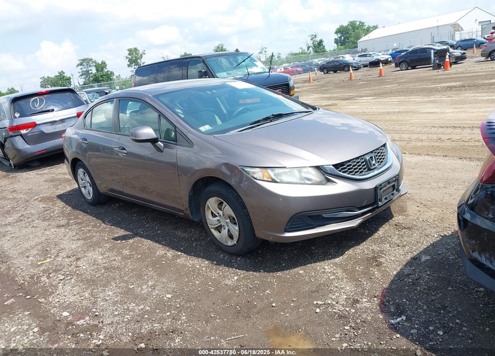 2013 HONDA CIVIC LX VIN: 19XFB2F56DE292334