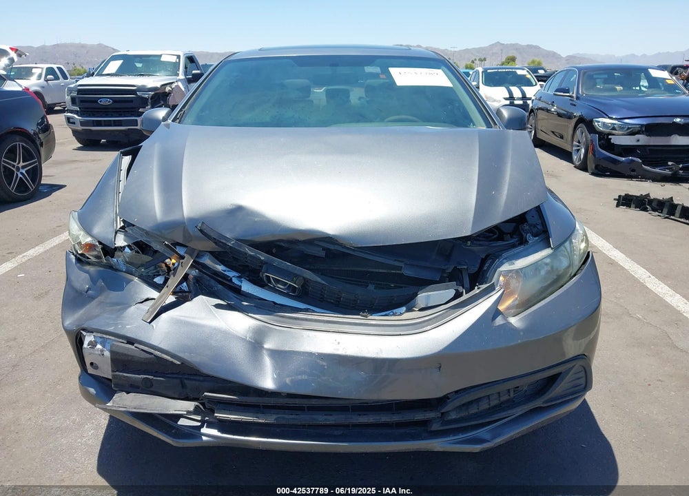 2013 HONDA CIVIC VIN: 19XFB2F81DE205076
