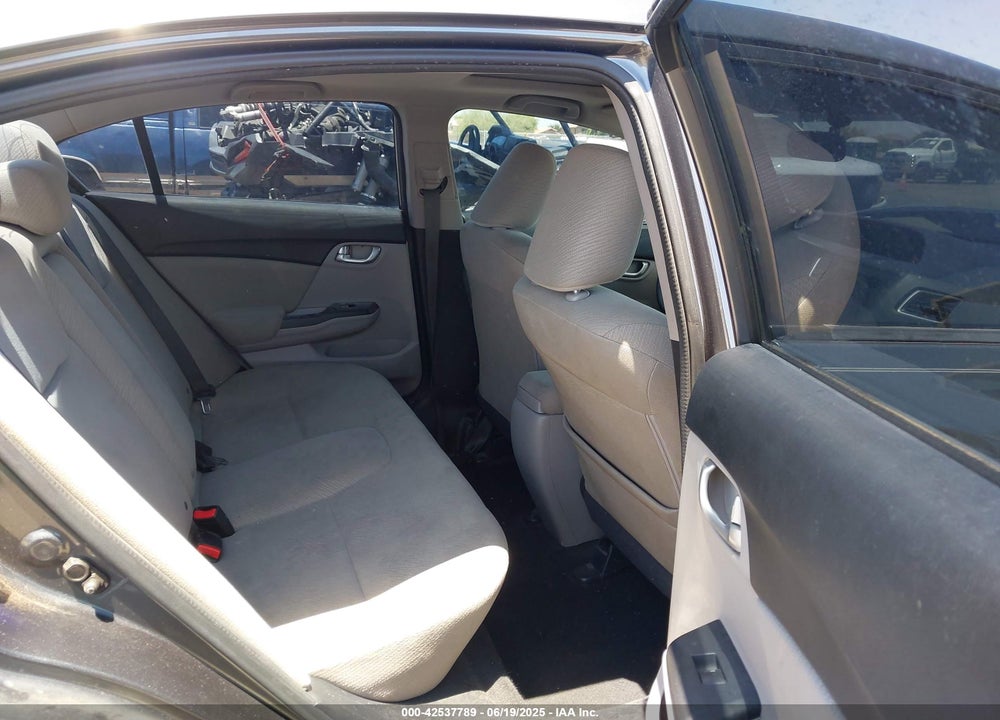 2013 HONDA CIVIC VIN: 19XFB2F81DE205076