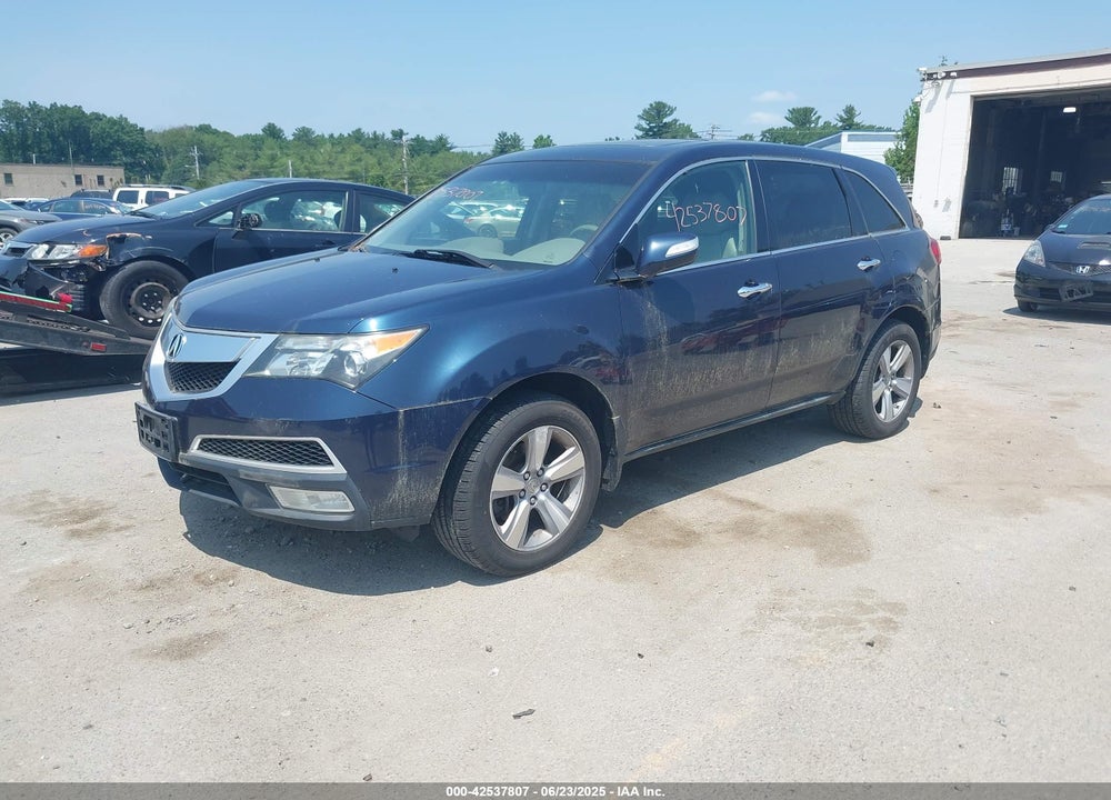 2012 ACURA MDX TECHNOLOGY PACKAGE VIN: 2HNYD2H30CH512921