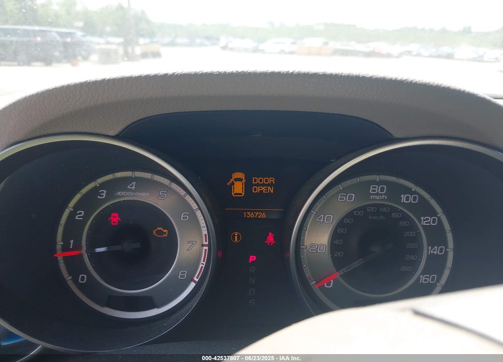 2012 ACURA MDX TECHNOLOGY PACKAGE VIN: 2HNYD2H30CH512921