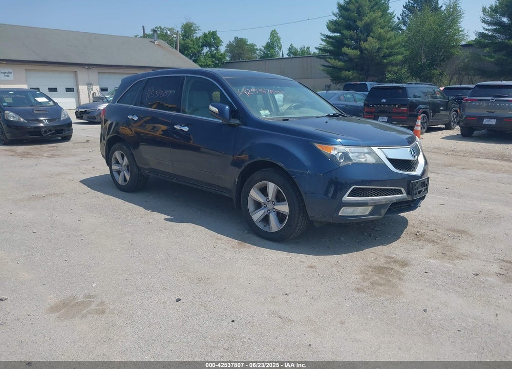 2012 ACURA MDX TECHNOLOGY PACKAGE VIN: 2HNYD2H30CH512921