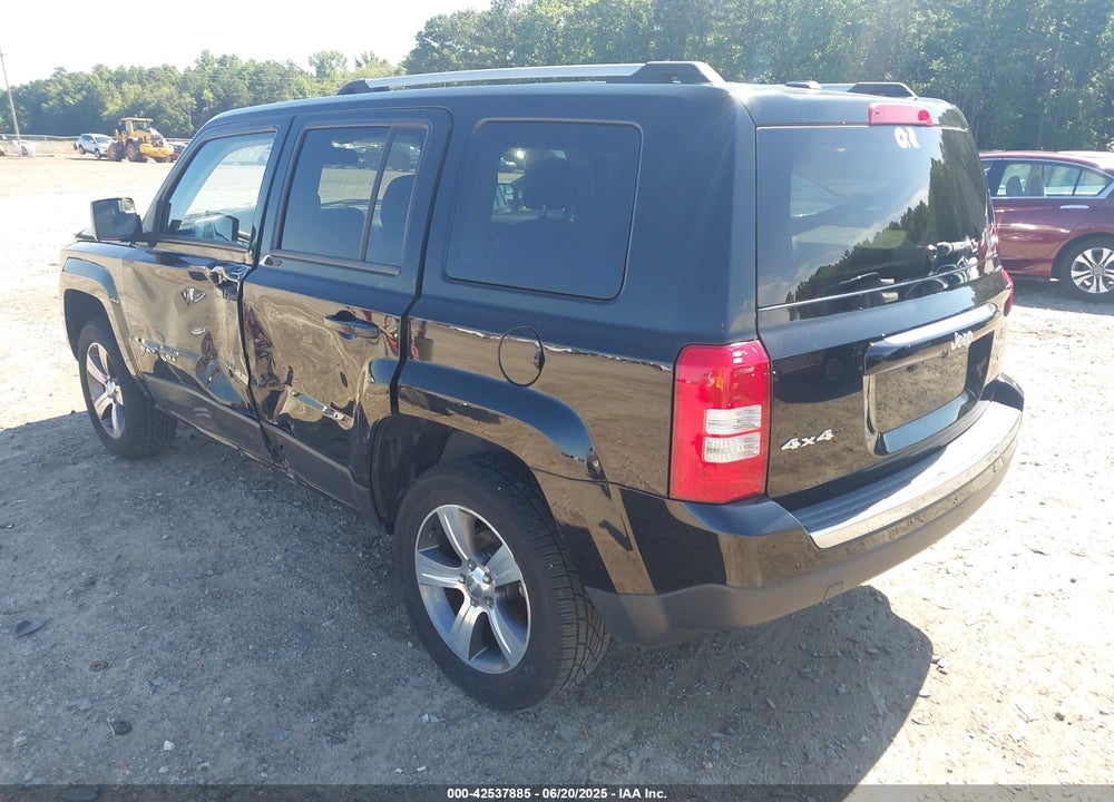 2016 JEEP PATRIOT VIN: 1C4NJRFB7GD789640