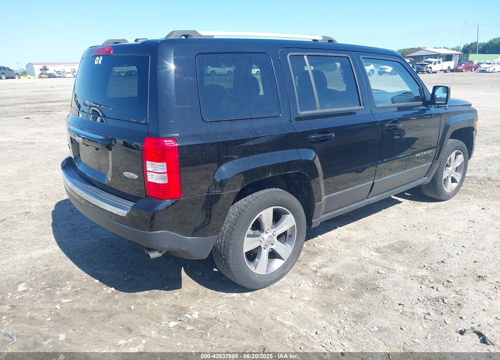 2016 JEEP PATRIOT VIN: 1C4NJRFB7GD789640