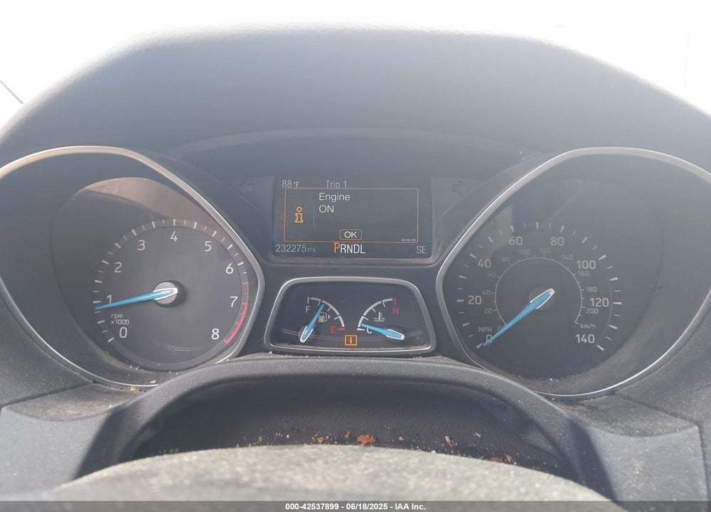 2015 FORD FOCUS SE VIN: 1FADP3F26FL227732