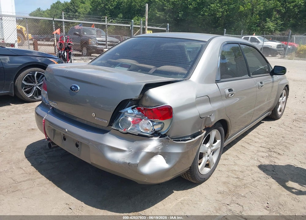 2006 SUBARU IMPREZA 2.5I VIN: JF1GD67646H520718