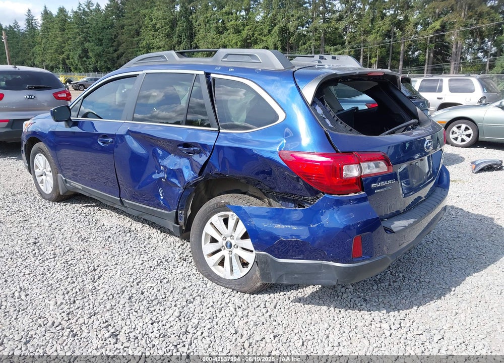 2015 SUBARU OUTBACK 2.5I PREMIUM VIN: 4S4BSACC7F3213657